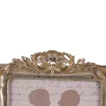 Moldura de foto 18x30 cm - prata - resina artística - horizontal