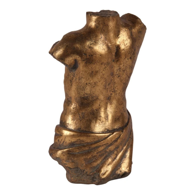 Busto - dourado - 19 cm
