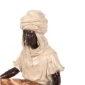 Moorse figuur - ivoor - 36,5 cm - kunsthars