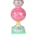 Árvore de Natal em miniatura - rosa - 38,5 cm - resina sintética