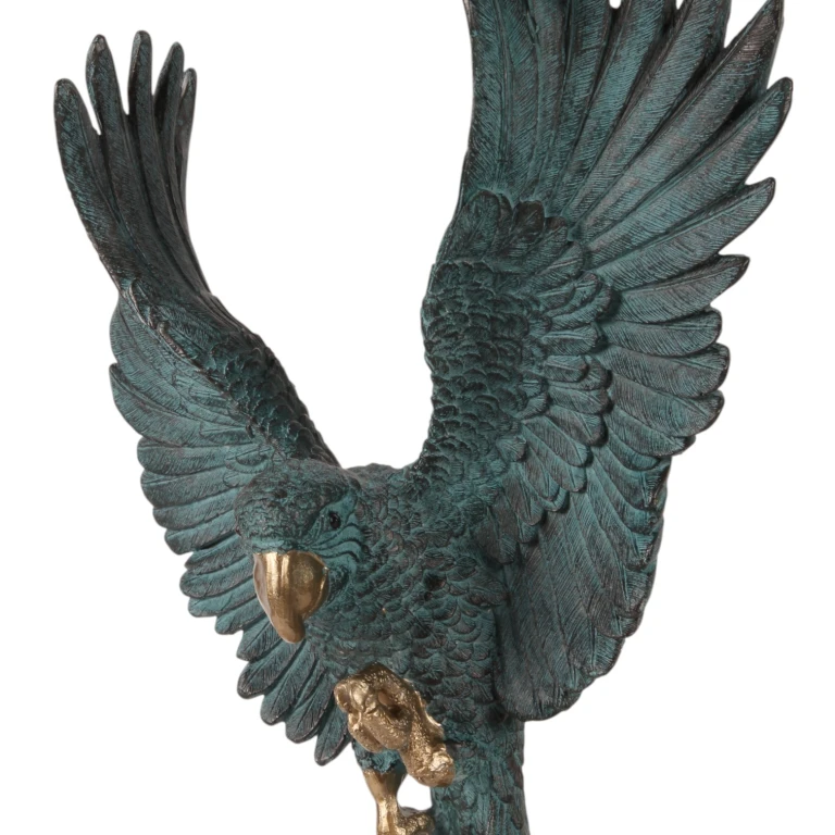 Papagaio em haste - azul - 52,5 cm