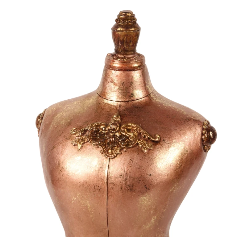 Busto - dourado - 45 cm