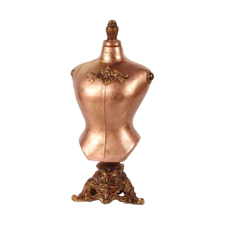 Busto - dourado - 45 cm