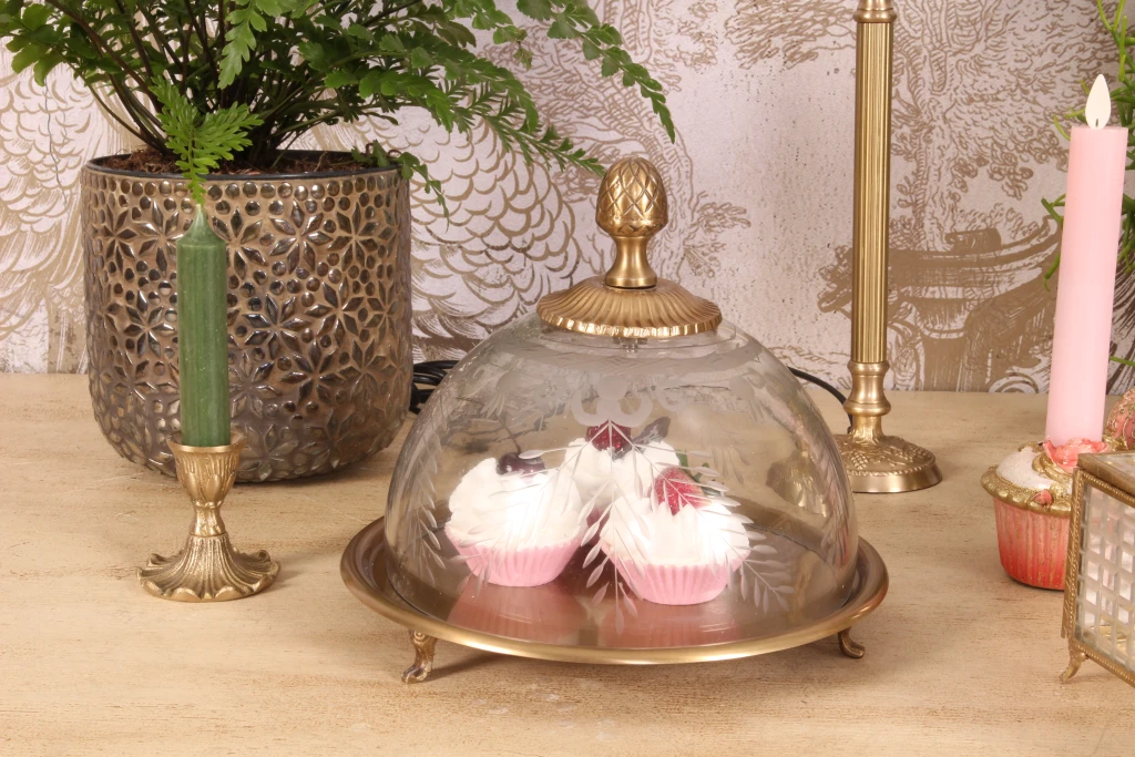 Castiçal - dourado - 7 cm - latão