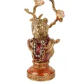 Kandelaar Leeuw 31 cm - Goud - Resin