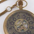 Dutch Style Zakhorloge Ghandi - 5 cm - goud - messing