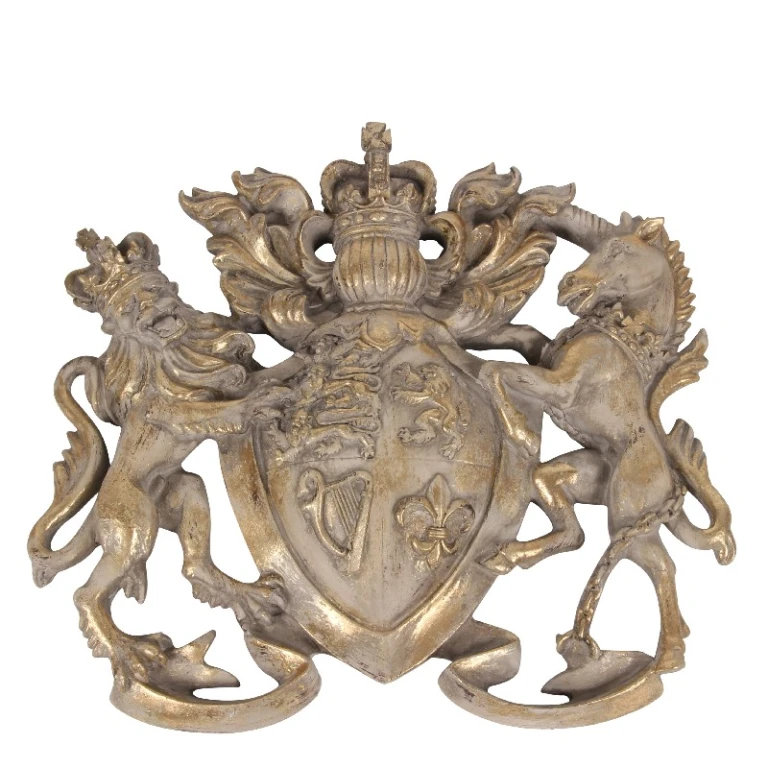 Wall Plaque - Beige/Brown - 38 cm - Resin