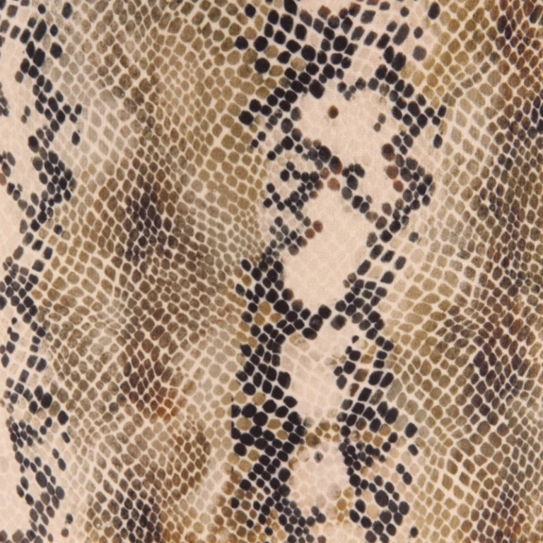 Abajur com Estampa de Cobras 13 cm - Cinza - Tecido - 1 peça