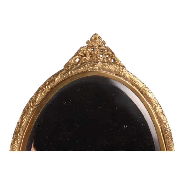 Espelho - latão - dourado - 22 cm - 1 peça