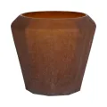 Vaas Diamond - 23 cm - amber - glas