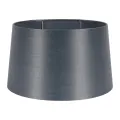Lampenkap - rond - 40 cm - blauw - stof