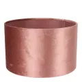 Lampenkap Cilinder - 25 cm - Roze - Stof