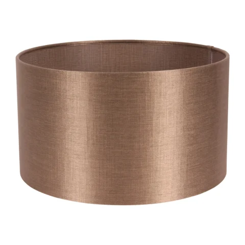 Lampenkap Cilinder - 30 cm - aardebeige - stof