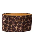 Lampenkap - Girafprint - 40 cm - Bruin - Stof