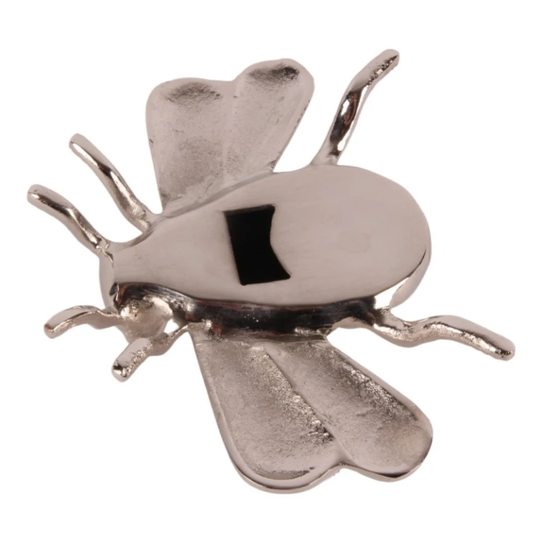 Abridor de Garrafas Abelha - latão - 11,5 cm