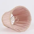 Lampenkap Victorian Clip-On - 12 cm - Roze - Stof